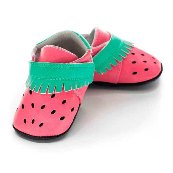 [BOGO ✨] NWOT MILA WATERMELON FRINGE MOCS - JACK & LILY 🍉 - Picture 3 of 5